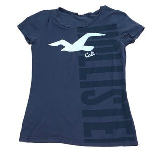 Hollister Navy Blue Cali Shirt
